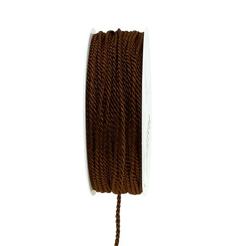 Floristik24 Snor Brun 2mm 50m