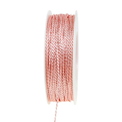Snor pink 2mm 50m | Floristik24.dk
