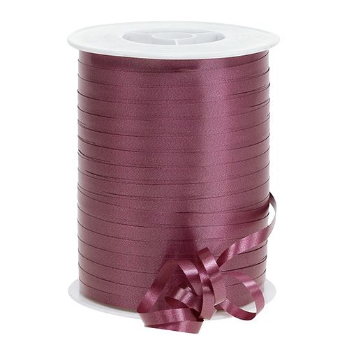 Floristik24 Krøllebånd Bordeaux 4,8mm 500m