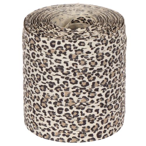 Gavebånd leopardprint til