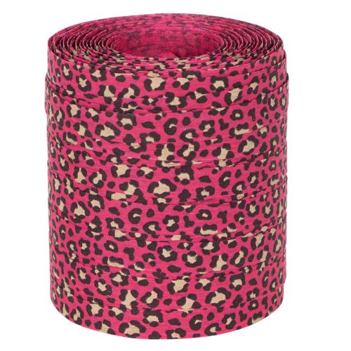 Dekorativt bånd, leopardprint,