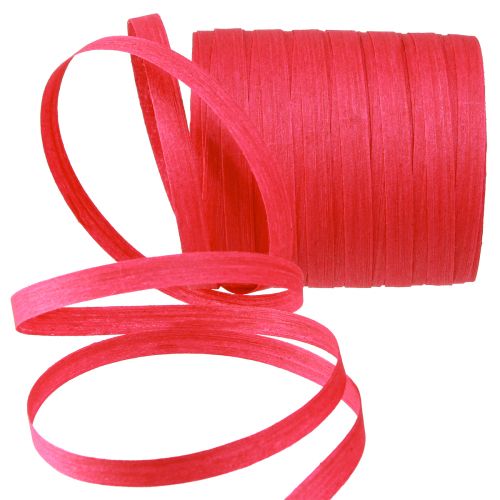 Artikel Krøllebånd bæredygtigt gavebånd pink 10mm 100m
