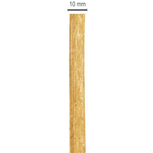Brunt gavebånd, krøllet bånd, bæredygtige hobbyartikler, 10 mm x 100 cm | Floristik24.dk