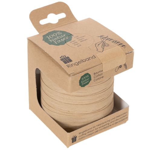 Krøllebånd naturfiber gavebånd