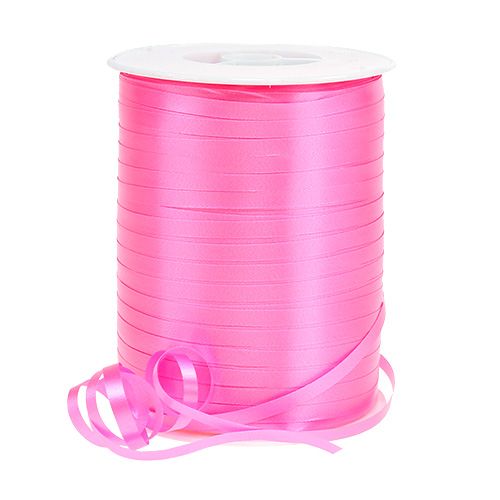 Floristik24 Krøllebånd pink 4,8mm 500m