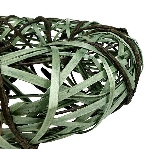 Floristik24 Krans med pil og bark stor grøn Ø45cm