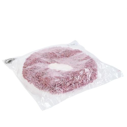 Floristik24 Kransvin klynge Ø29cm lyserød