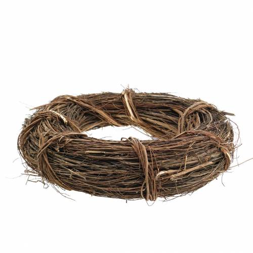 Floristik24 Dekorativ kranspil Ø40cm natur