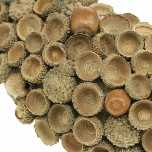 Artikel Efterårsdekoration krans af agern naturkrans Ø30cm