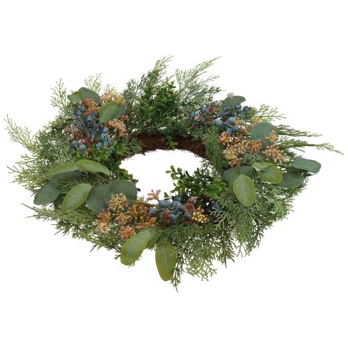Floristik24 Dørkrans Julekrans kunstige nåletræer Ø60cm