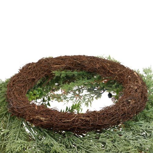 Artikel Dørkrans Julekrans kunstige nåletræer Ø60cm