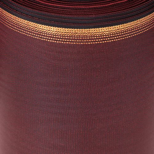 Kransbånd Bordeaux Moiré 125 mm dekorativt bånd | Floristik24.dk