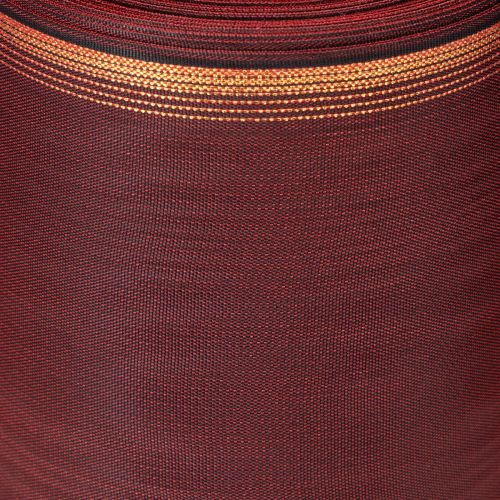 Artikel Bordeaux kransbånd med guldkant, 175 mm, dekorativt