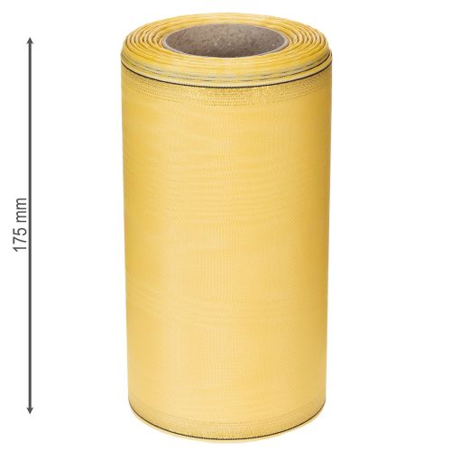 Artikel Kransbånd moiré kransbånd gul 175mm 25m
