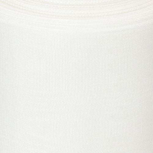 Artikel Hvidt kransbånd, høj kvalitet, 75 mm x 25 m - dekorativt bånd til blomsterhandlere og begravelser, ideelt til tryk.
