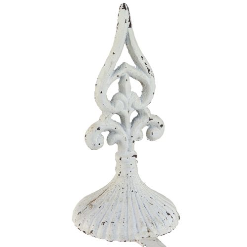 Artikel Kransholder støbejern til Sims Shabby Chic Hvid H29cm