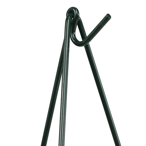 Floristik24 Kransestativ malet mørkegrøn 65,5 cm