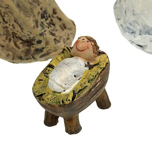 Artikel Fødselsfigurer mix 4cm -11cm 8 stk