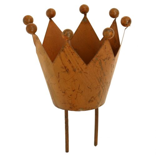 Floristik24 Lanterne krone til stik i rist Ø4cm H7cm