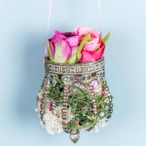 Floristik24 Krone antik guld Ø11cm H13cm