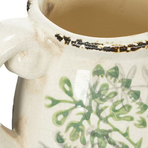 Artikel Kande til plantning, vintage look, landlig stil, 16 cm