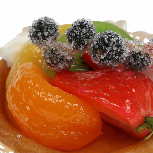 Floristik24 Tærte mandarin kunstig Ø8cm