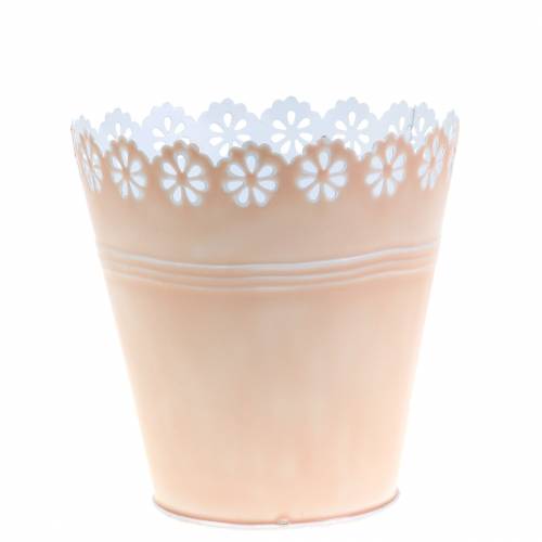 Floristik24 Urtepotte blomsterpynt pink Ø12,5cm H13,5cm