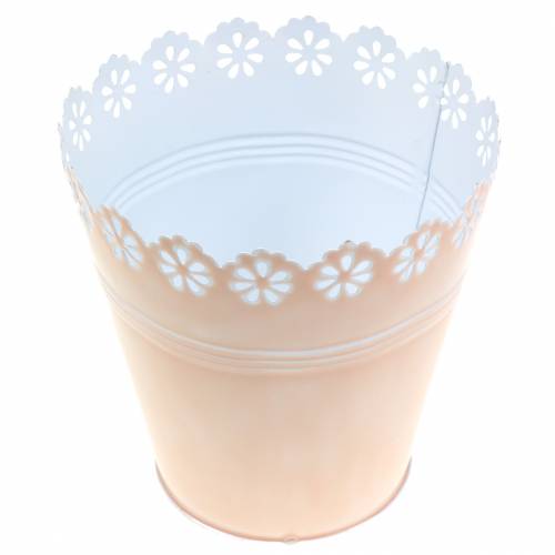 Floristik24 Urtepotte blomsterpynt pink Ø12,5cm H13,5cm