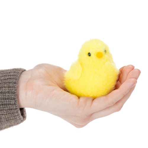 Artikel Dekorative kyllinger, perfekte til påskefestligheder i stuen eller haven, 7 cm, 6 stk.