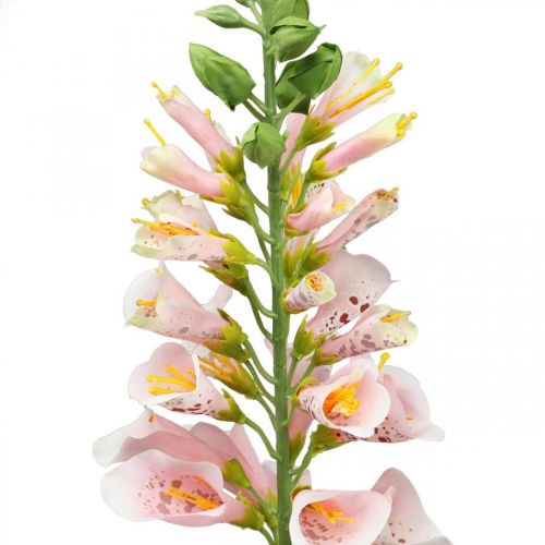 Artikel Kunstig blomsterengsblomst pink silkeblomst på stilk H90cm