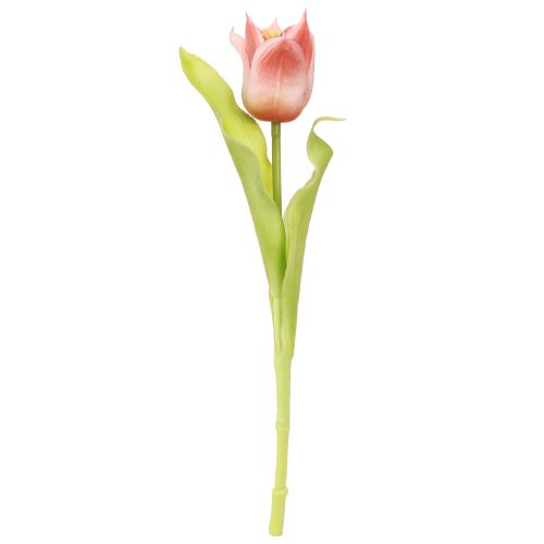 Artikel Kunstige Blomster Krone Tulipaner Lilla Lyserød 7 stk i bundt 34cm