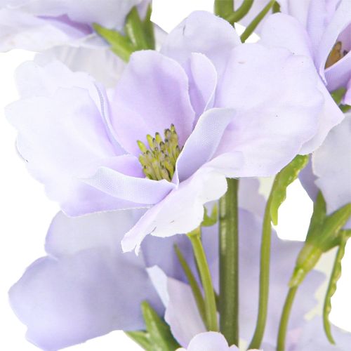 Artikel Kunstige blomster Delphinium Lys lilla på stilk 90cm 2stk