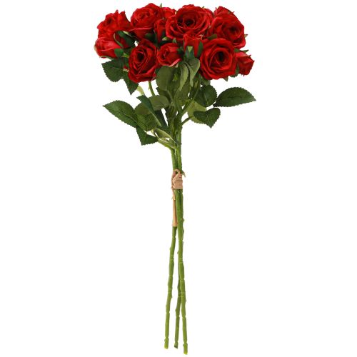 Artikel Kunstig dekoration Roser Lyserød Ø4cm L45cm 3 stk