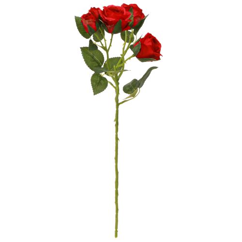 Artikel Kunstig dekoration Roser Lyserød Ø4cm L45cm 3 stk