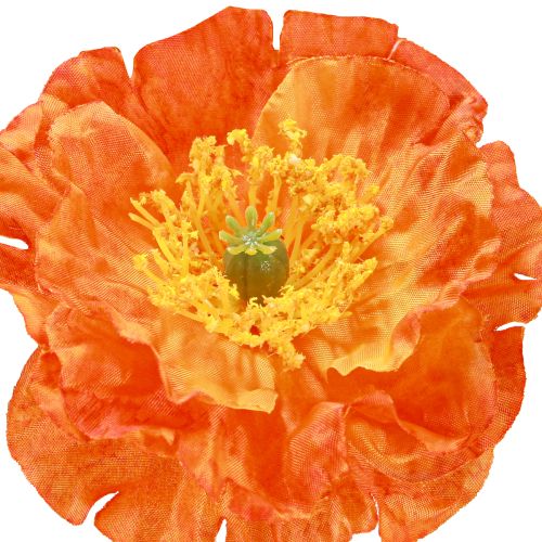 Artikel Kunstige Valmuer Sommerblomster Orange Ø7cm L78cm 3stk