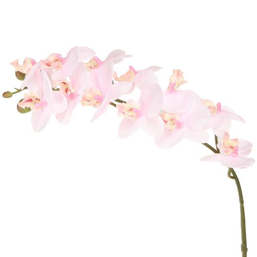 Floristik24 Kunstige Orkideer Lys Pink Kunstige Blomster Real Touch 58cm 2stk