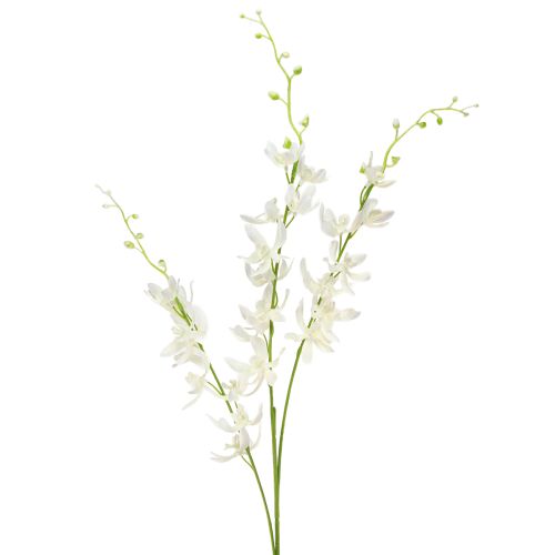 Artikel Kunstig orkidégren Cremehvide blomster L90cm 2stk