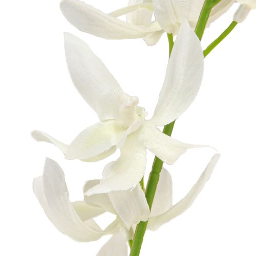 Artikel Kunstig orkidégren Cremehvide blomster L90cm 2stk