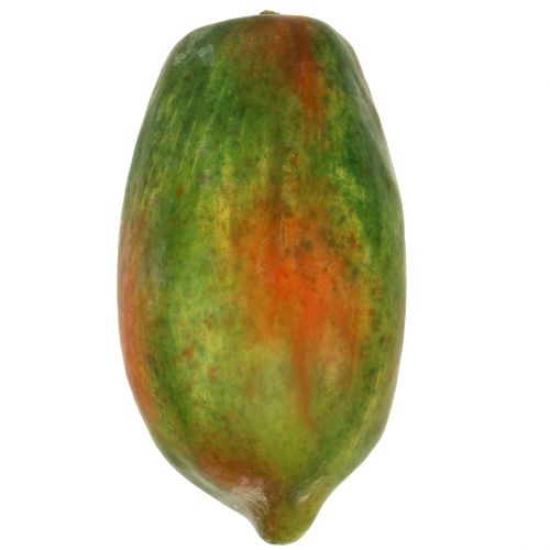 Floristik24 Kunstig papaya 13 cm og 14 cm gul, grøn 2stk