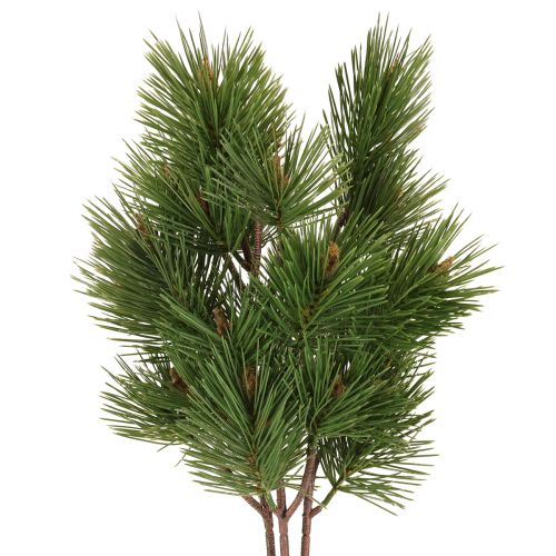 Kunstige fyrretræsgrene julegrene grønne 53 cm 3 stk.