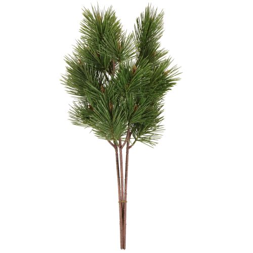 Artikel Kunstige fyrretræsgrene julegrene grønne 53 cm 3 stk.