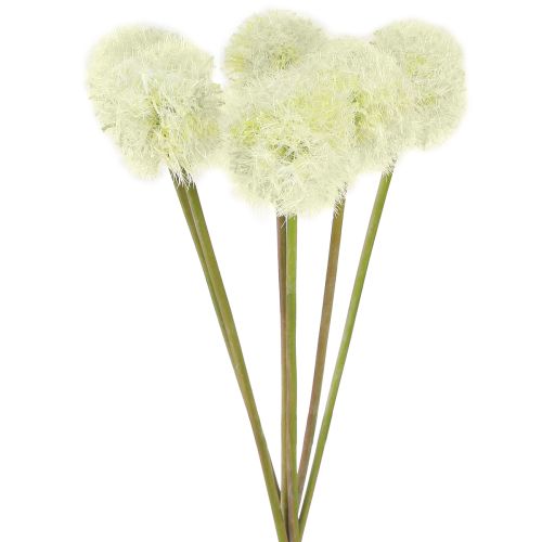 Artikel Kunstige mælkebøtte kunstige blomster hvide 48cm 12stk