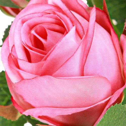 Artikel Kunstige roser i en bundt Kunstige blomster Pink 36cm 12stk