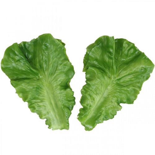 Kunstige salatblade salatmad dummy 16cm × 12cm