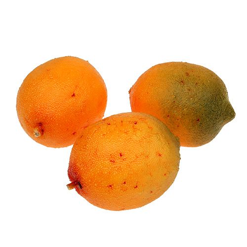 Floristik24 Kunstig citron 7cm 6stk