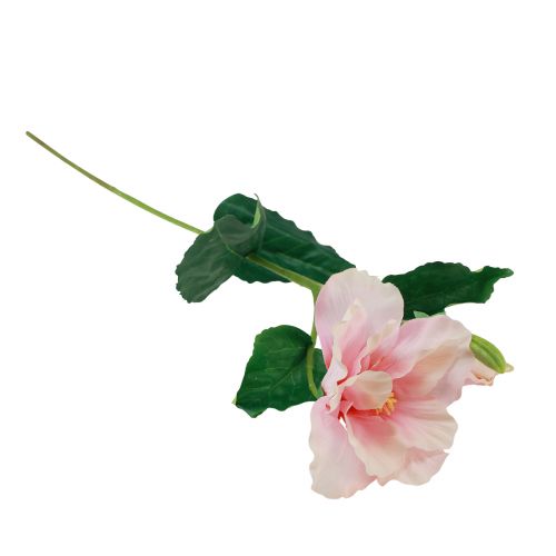 Artikel Kunstige blomster Hibiscus Pink 62cm