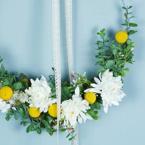 Floristik24 Kunstig dahliacreme 25,5cm 3stk
