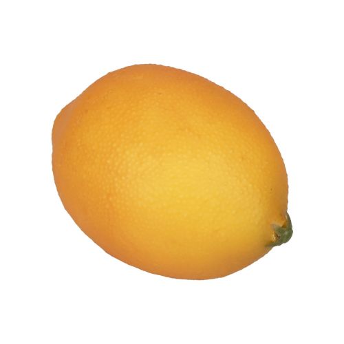 Floristik24 Kunstige citron dekorative maddukker appelsin 8,5 cm