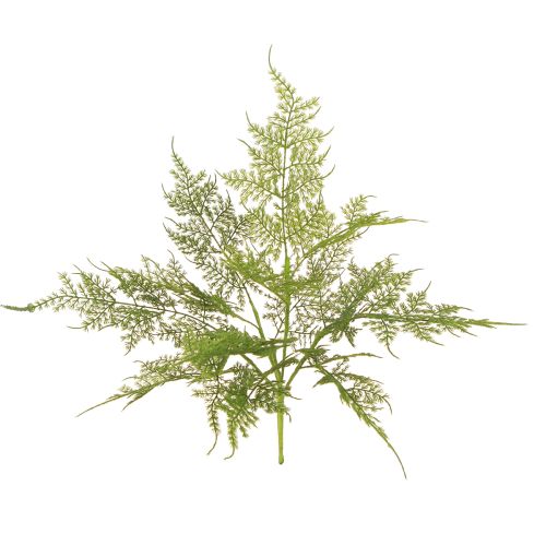 Artikel Kunstig bregne kunstig plante i grønt flokket L45cm