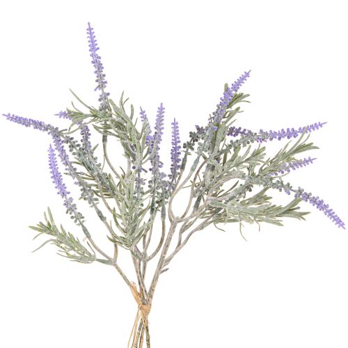 Floristik24 Kunstig lavendel kunstige planter Lilla 38cm 3 bundt 9 stk
